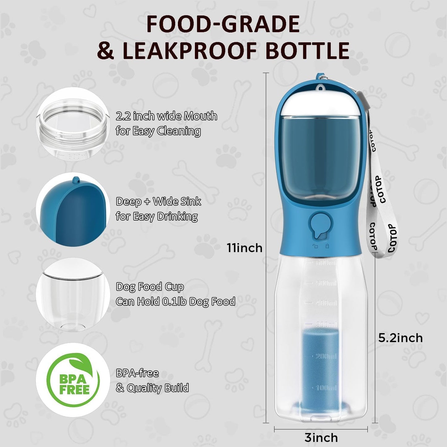 Ultimate 3-in-1 Dog Hydration Bottle™