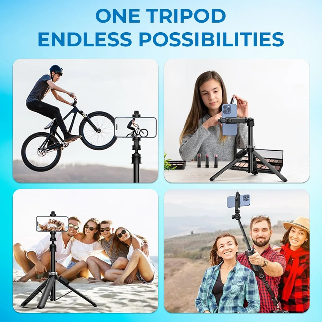 MagicGrip Pro™ – Your All-in-One Tripod for Content That Stands Out
