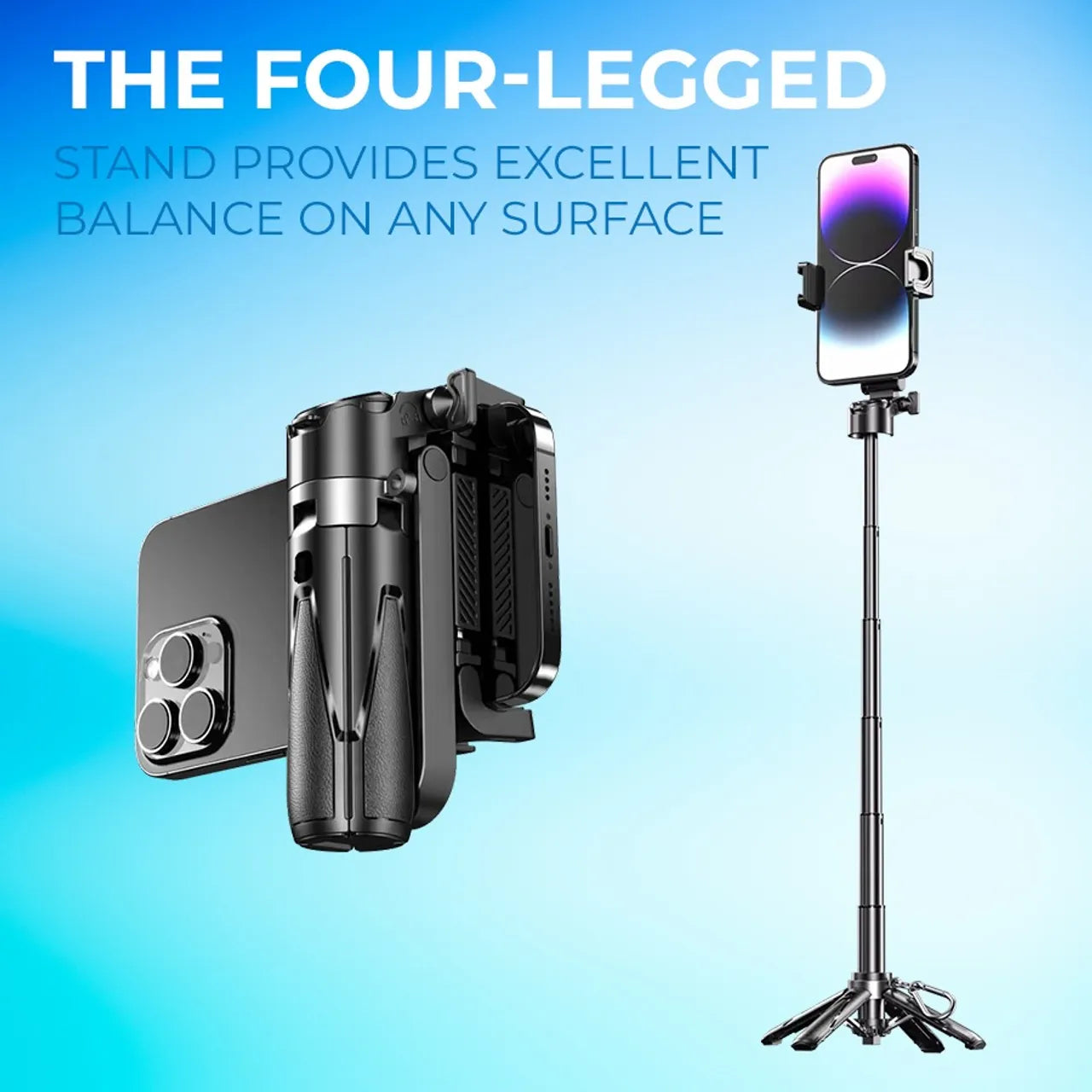 MagicGrip Pro™ – Your All-in-One Tripod for Content That Stands Out