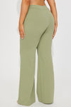 Victoria High Waisted Dress Pants - Sage