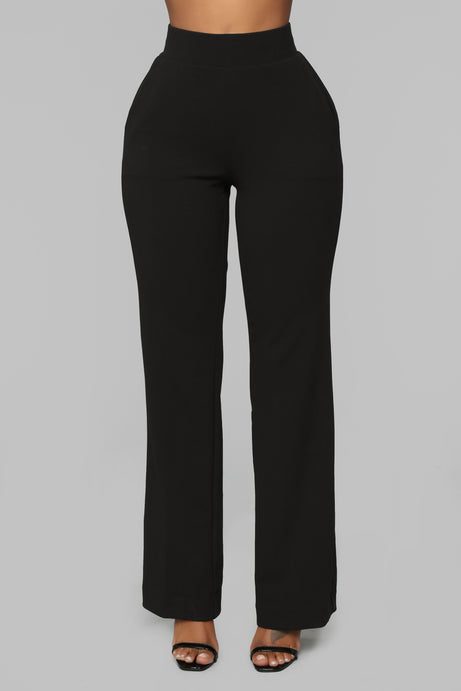Celine Aria Wide Leg Pants - Black